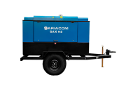 Винтовой дизельный компрессор ARIACOM SAX 112 передвижной с доохладителем