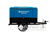 Винтовой дизельный компрессор ARIACOM SAX 112 передвижной с доохладителем