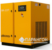 Винтовой компрессор BERG ВК-22Р 10 бар (IP55)