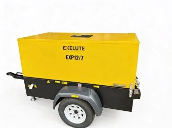Винтовой дизельный компрессор Exelute EXP 12/7
