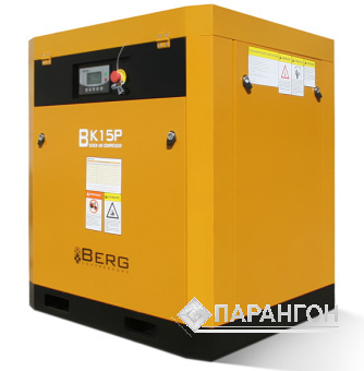 Винтовой компрессор BERG ВК-15Р 7 бар (IP55)