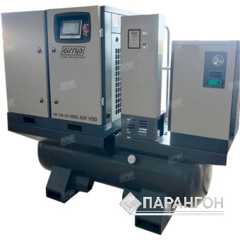 Винтовой компрессор GMP GM 15R-16-500D ADF GE