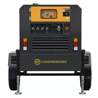 Дизельный винтовой компрессор ET-Compressors ET SD 390T-10 на шасси
