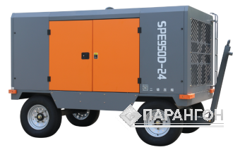 Электрический передвижной компрессор ZEGA SPE950D-24