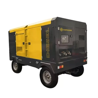 Дизельный компрессор ET-Compressors ET SD 550T-19 на шасси
