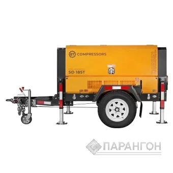 Дизельный винтовой компрессор ET-Compressors ET SD 185T-7 на шасси