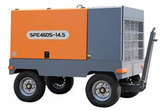 Электрический передвижной компрессор ZEGA SPE460S-14,5