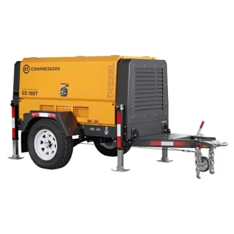 Дизельный винтовой компрессор ET-Compressors ET SD 185T-7 на шасси