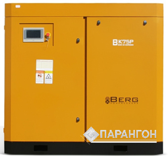 Винтовой компрессор BERG ВК-75Р 7 бар (IP55)