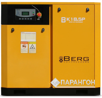 Винтовой компрессор BERG ВК-18.5Р 10 бар (IP23)