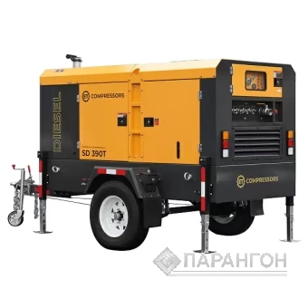 Дизельный винтовой компрессор ET-Compressors ET SD 390T-10 на шасси