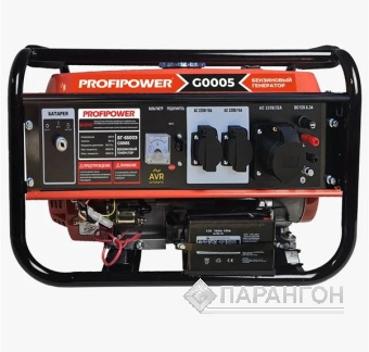 Бензиновый генератор PROFIPOWER БГ-6500Э