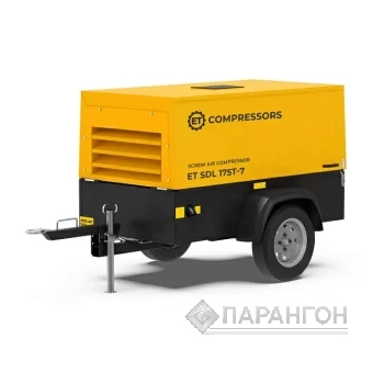 Дизельный винтовой компрессор ET-Compressors ET SDL 175T-7 на шасси
