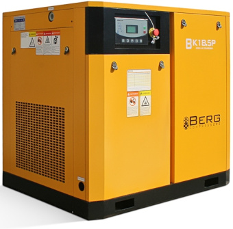 Винтовой компрессор BERG ВК-18.5Р 10 бар (IP23)