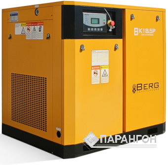 Винтовой компрессор BERG ВК-18.5Р 10 бар (IP23)
