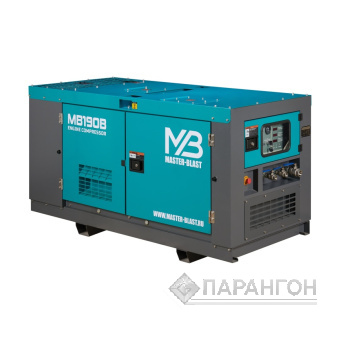 Винтовой дизельный компрессор Master Blast MB190B-7