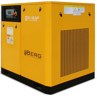 Винтовой компрессор BERG ВК-18.5Р 7 бар (IP55)