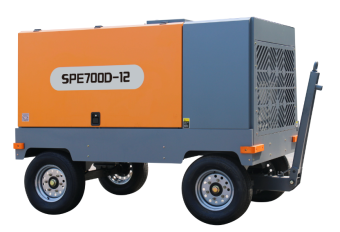 Электрический передвижной компрессор ZEGA SPE700D-12