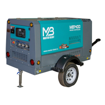 Винтовой дизельный компрессор Master Blast MB140D-15 