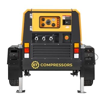 Дизельный винтовой компрессор ET-Compressors ET SD 185T-7 на шасси
