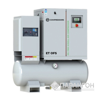 Спиральный компрессор ET-Compressors ET OFS 7,5/3,7-10-300 PM ES