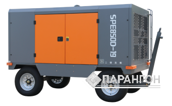 Электрический передвижной компрессор ZEGA SPE850D-19